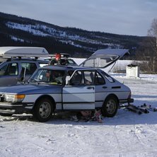 En ljusbl&aring; fin v&auml;n var hon alltid, die Sabine. H. Foto: Johan Paulsson. Fahrer: Die Sabine.