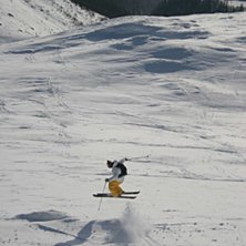 Lek p&aring; skutan.. Foto: Simon Dehnisch. Fahrer: Henrik Utter.