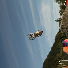 Backflip. Foto: vet inte. Fahrer: Anton Thelander (jag).