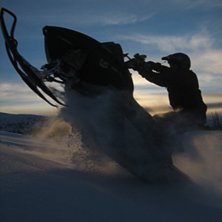 ....and takeoff!. Foto: Daniel Messelt. Fahrer: Tomas Roos.