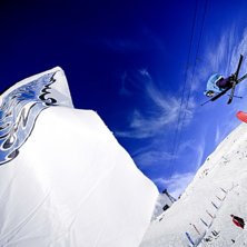 k&ouml;r n&aring;gon snurr med mute under freeride helgen (. Foto: Niclas Magnusson. Fahrer: Freddie Grann.