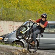 Tailtap. Foto: Kenneth Einars. Fahrer: Alexander B&auml;ckvall.
