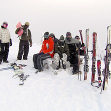 Foto: Jimmy Berlin. Fahrer: Frida Sanell, Jon Dahll&ouml;f, ok&auml;nd, ok&auml;nd, Karin, Bj&ouml;rn Siby, Party Bj&ouml;rnen.