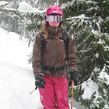 &amp;quot;Jag ser de sn&ouml;ar, jag ser de sn&ouml;ar...&. Foto: Emma. Fahrer: Sara Torkelson.