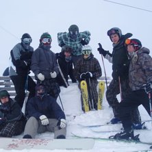 En sk&ouml;n friluftsdag i Vemdalen!. Foto: Henrik Blom. Fahrer: Jocke, Erik , Skabben, Sebastian, Pontus, Patrik, Petter, Henke och Linus.