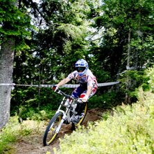 efter skogspartiet. Foto: Eric h&ouml;glund. Fahrer: Robin wallner.
