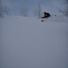 En vanlig dag i &Aring;re...
@Martin_Waldubo. Foto: Alexander Ryman. Fahrer: Marre.