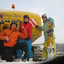 Foto: Anonym. Fahrer: kristin, annie, maja och robin.