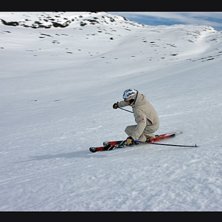 Slask&aring;kning i slutet p&aring; april - mums!. Foto: Daniel Lundmark. Fahrer: KR Hennersten.