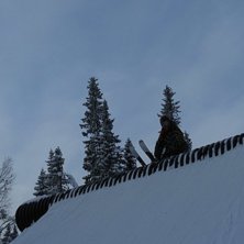 jag k&ouml;rde lite i &aring;re.. Foto: Andreas erlansson. Fahrer: Jag.
