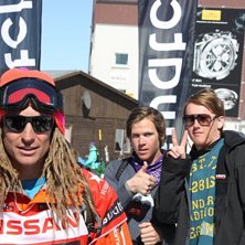 Kaj Zackrisson p&aring; plats f&ouml;r &aring;ka Nissan Extreme. Foto: Lukas N&auml;ssil. Fahrer: David Palmertz &amp;amp; Ludde Hallstensson.