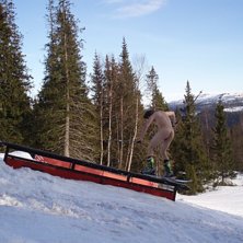 Jag satt och vilade i skogen p&aring; en stubbe och fun. Foto: Sten H&aring;rd. Fahrer: Yetin Snowman.