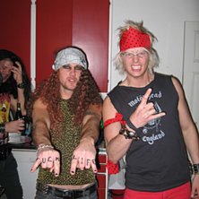 Rockfest p&aring; tv&aring;an!. Foto: Nico. Fahrer: Anders Andersson och Jonas Petersson.