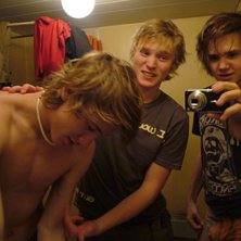 Efter en dag i backen... :P . Foto: kasperi. Fahrer: simpan, hamp3r, kasp.