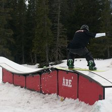 Bs Boardslide. Foto: Johan Sj&ouml;gr&auml;s. Fahrer: Johan Shredda.