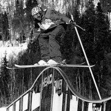 Gammal bild fr&aring;n &Aring;re. Foto: Andreas Hundertmark. Fahrer: Emil Eriksson.