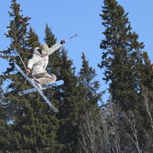 Litet kors av mig. Foto: Marie Hamberg. Fahrer: Viktor Hamberg.
