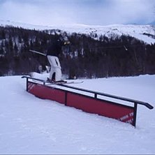 En rail i &aring;re.. kulkul. Foto: Jacob Eklund. Fahrer: Felix Eriksson.