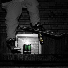 Fotade railar och monster idag med massa sk&ouml;nt fo. Foto: Marcus Borking. Fahrer: F-G (Freddie Grann).