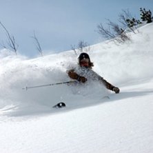 Min siste dag i St. Anton07.. Foto: Henrik D&oslash;vre Jr.. Fahrer: Maria D. Thorvik.