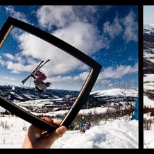 &amp;quot;Behind the shot&amp;quot;

Marcus och . Foto: Marcus Olsson &amp;amp; Hugo Ljungquist. Fahrer: Niklas Borg.