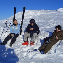 sportlovet vecka 7 2007. Foto: rolf jonsson. Fahrer:  linn, ludvig och andre&acute;.
