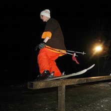 Railar med h&auml;rligt folk. Foto: Marcus Borking. Fahrer: F-G (Freddie Grann).