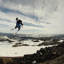 Byggde en liten kick under kabinbanan, riktigt rol. Foto: Alexander Runhellen. Fahrer: Anton Villberg.