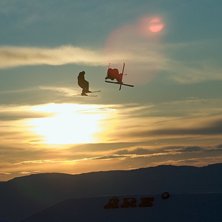 fr&aring;n f&ouml;rsta JOSS Sessionen i stendalen . Foto: Jonathan Selinder. Fahrer: Br&ouml;derna H&aring;tveit.