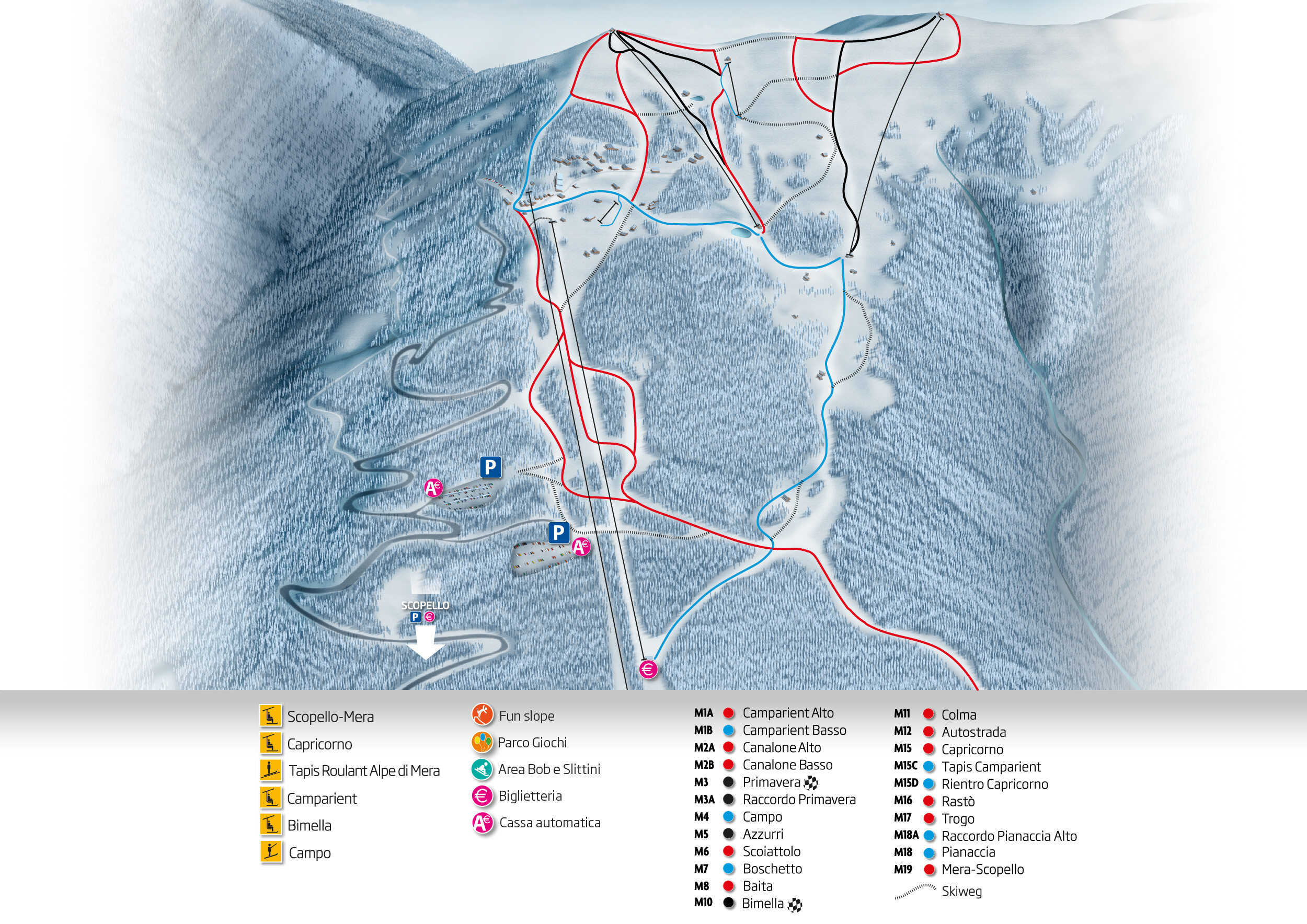 Skimap Alpe di Mera