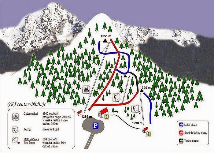 Skimap Blidinje