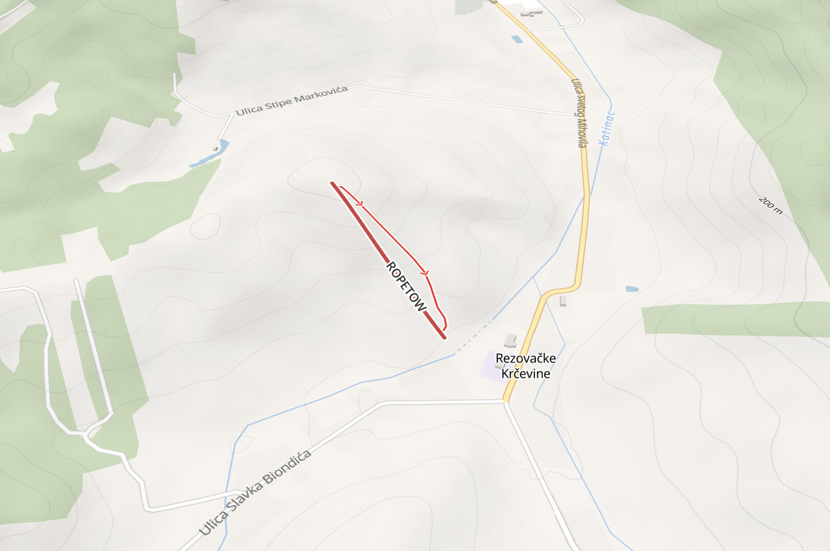 Skimap Rezovačke Krčevine