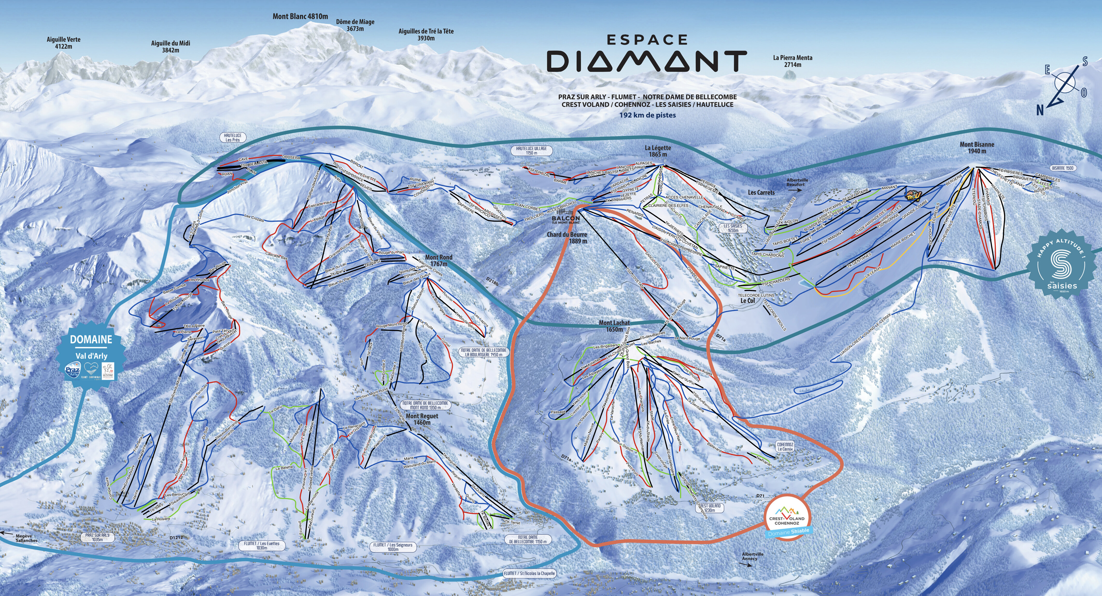 Skimap Espace Diamant