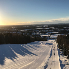 Pistenplan Åslia Skisenter